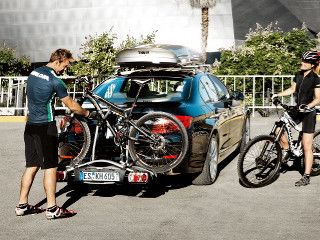 Thule fietsrekken voor montage op wagen of bestelwagens