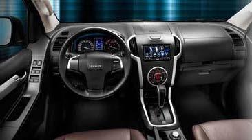 Isuzu D-Max dashboard